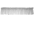 thumbnail image 4 of Solid Poplin Window Valance 58" Wide White, 4 of 4