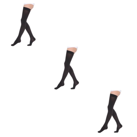 Soidarity Manténgase abrigado y elegante con estas modernas medias por encima de la rodilla Calcetín de compresión médica fácil de usar Type1 NO1