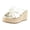 Gold Leather, variant on Dawn Women's Sandals Tan Leather Size 8 M
