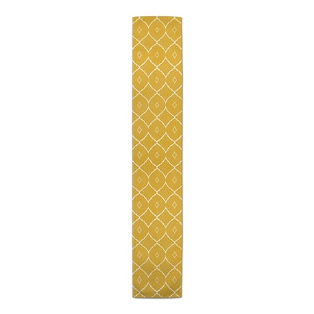 

Creative Products Crossed Lines 16x90 Poly Twill Table Runner