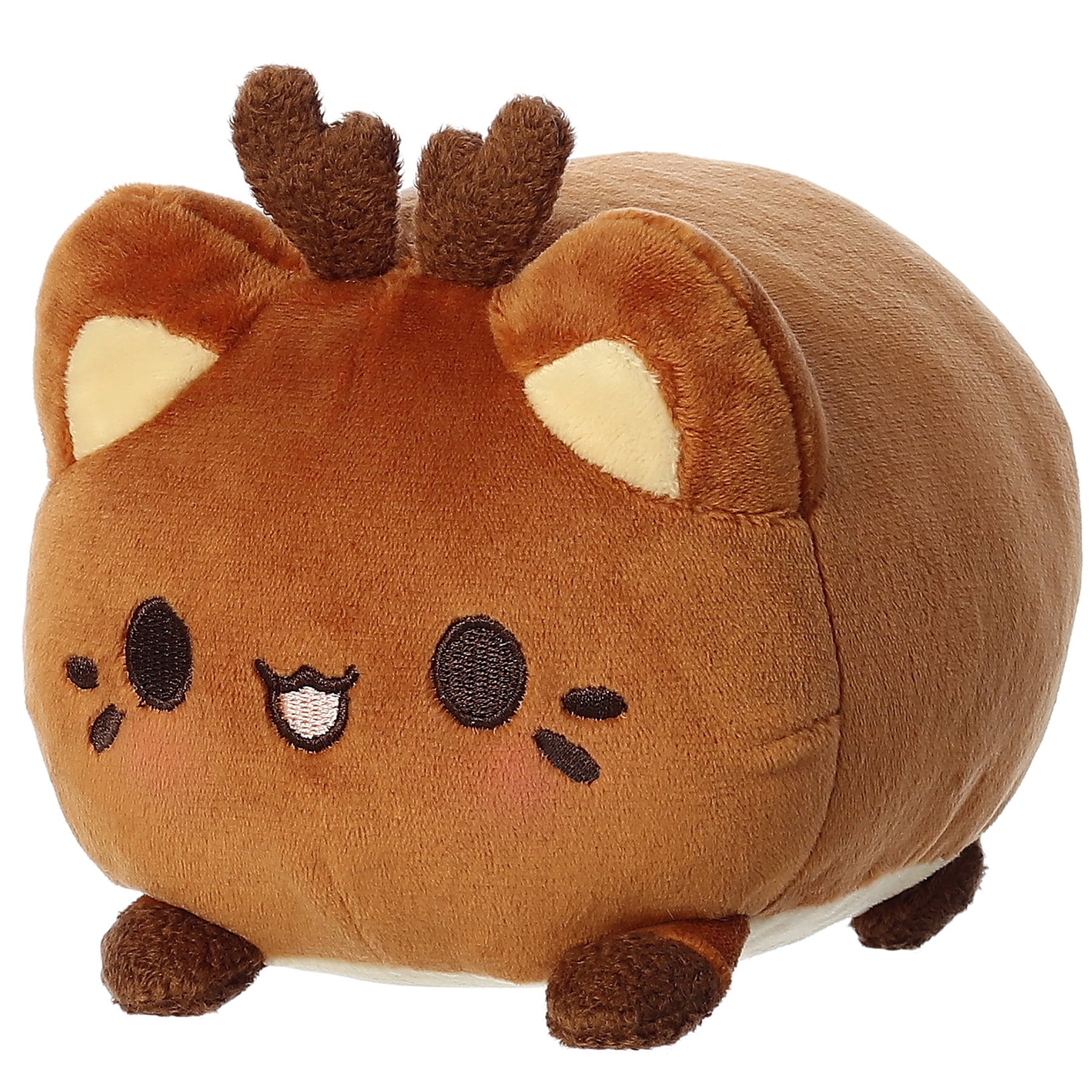 TheMogan 8" Siamese Cat Kitten Pet Soft Plush Stuffed Animal Toy Brown & Beige 