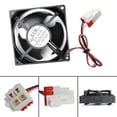 thumbnail image 1 of DC12V 0.3A Refrigerator Freezer Rotary Motor Fan Assy For Samsung 3612JL-04W-S49, 1 of 9