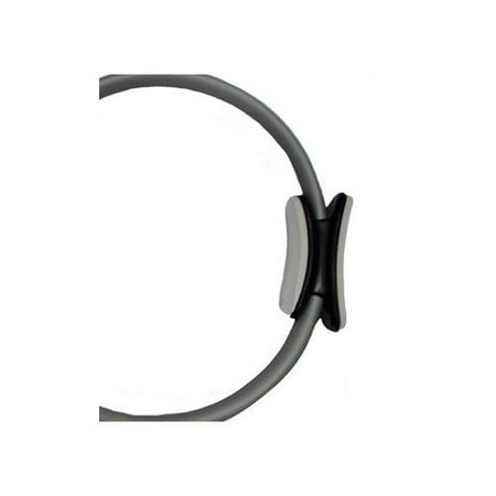 Yoga Direct Pilates Toning Ring With Stabilizing Grips - Gray