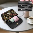 thumbnail image 4 of ZUXONGSY Mushroom Floral Print Shoulder Handbag for Women Lightweight Crossbody Purse Mini Satchel with Adjustable Wide Strap for Shopping Business, 4 of 7