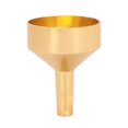 thumbnail image 3 of 10pcs Metal Small Funnel Mini Aluminum Alloy Funnel for Filling Bottles and Transferring Cosmetics PerfumeGold, 3 of 5
