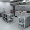 thumbnail image 5 of AmGood 18 in. x 24 in. Stainless Steel Table | Metal Utility Kitchen Prep Work Table | NSF, 5 of 9