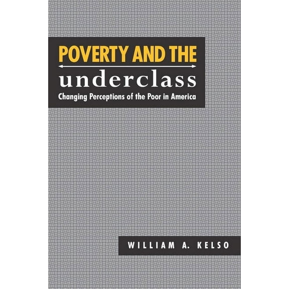 Poverty and the Underclass: Changing Perceptions of the Poor in America, (Hardcover)