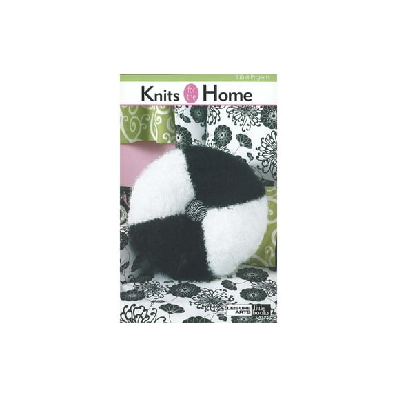 Leisure Arts Knits For The Home Knitting Book