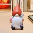thumbnail image 4 of Easter Gnomes Decoration,Gnomes Easter Rabbits,Gnome Figurine Decoration Resin Handmade,Dwarf home dining table decoration, 4 of 5