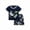 Z15-Black, variant on YUEHUA Boys Clothes Size 3-4 Toddler Outfits Slim Fit Quick-Dry Colorful Dinosaur Soft Lightweight Fabric T Shirt Elastic Waist Pockets Shorts Set 2 Piece Outfit