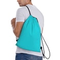 thumbnail image 3 of Easygdp Aqua Drawstring Backpack, Beach Sackpack, Travel Sackpack Lightweight for Sports, Gym, Travel, Swimming - Small, 3 of 9