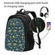 thumbnail image 2 of Easygdp Modern Excavator Mochila para Laptop de Viaje con Puerto USB, Mochila para Laptop con Puerto de Carga USB para Mujeres y Hombres, 2 of 7