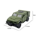thumbnail image 2 of Modelo de vehículo blindado, coches de juguete de construcción, coches de juguete, modelo de coche blindado Verde, 2 of 9