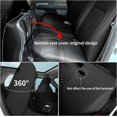 thumbnail image 4 of AOMSAZTO Custom Fit for Toyota Tacoma Seat Covers 2016-2023 Crew Cab/Double Cab,Full Set Faux Leather Tacoma Car Seat Covers Black/Gray, 4 of 5