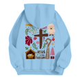 thumbnail image 6 of Sweatsuits for Women 2 Piece Jesus Letter Print Christian Long Sleeve Hooded Sweatshirt and Sweatpants Fall Fashion Clothing Casual Track Suits, 6 of 6