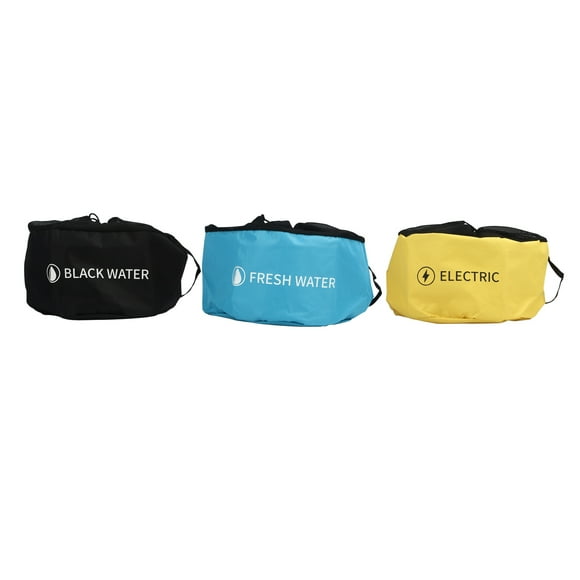 Accessoires Multifonctions pour VR, Sacs de Rangement pour Boyaux Sac d'Égout pour Boyaux Noir Eau Cordons Électriques 4 Couches et et
