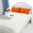 thumbnail image 3 of Unique Bargains 6 Piece Breathable Egyptian Cotton Pillow Case Cover Orange Standard, 3 of 8