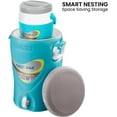 thumbnail image 4 of Pinnacle 5 Gallon Water Cooler and 2 Gallon Jug Set Portable with Spout Blue, 4 of 9