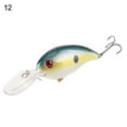 thumbnail image 2 of Opolski 1Pc Crank 3D Eyes Fishing Lure Hard Bait Bass Crankbait Sharp Fish Hook Tackle, 2 of 8