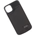 thumbnail image 2 of Funda de batería para teléfono para iOS 11 Pro Max de 6,5 pulgadas, funda protectora de carga extendida, 6000 mAh, indicador de carga, funda delgada, color negro, 2 of 5