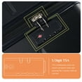 thumbnail image 6 of JOINSUN 20 inch Carry on Luggage, Hard Shell ABS Suitcase with Double Spinner Wheels, Lightweight Expandable Rolling Suit Case with TSA Lock, Black, 6 of 8