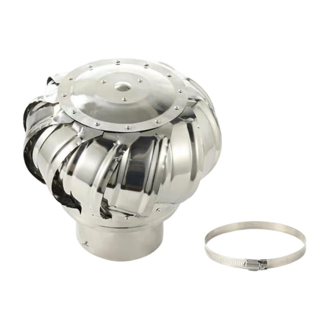 Ventilador de techo, turbinas eólicas, ventilación de ático, tapa de ventilador de acero inoxidable 201 100 milímetros