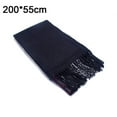 thumbnail image 2 of Bufanda gruesa de punto torcido de invierno para hombre, bufanda gruesa y cálida, 2 of 5