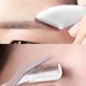 thumbnail image 4 of Juego de recortador de cejas, afeitadora curva de acero inoxidable, tijeras para cejas con peine, 4 of 6