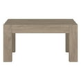 thumbnail image 3 of Evelyn&Zoe Medium Density Fiberboard Coffee Table, Antiqued Gray Oak, 3 of 5