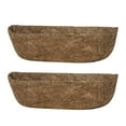 thumbnail image 1 of MKHSQHDG Today's Deals Hanging Basket Coconuts Fiber Planter Inserts Replacement Liner for Flower Pot, 1 of 1
