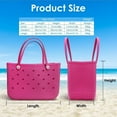 thumbnail image 2 of Waterproof Washable Durable EVA Open Tote Bag for Beach Boat Pool Sports, 2 of 6