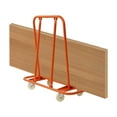 thumbnail image 3 of 3000lbs Drywall Sheet Cart, Plywood Panel Dolly Trolley Truck 4 Swivel Wheels Orange, 3 of 15