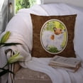 thumbnail image 3 of Carolines Treasures SS1029PW1414 Papillon Fabric Decorative Pillow, 14Hx14W, multicolor, 3 of 4