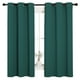thumbnail image 1 of Cortinas NICETOWN con aislamiento térmico Blackout Hunter Green, 42 x 160 cm, 1 of 8
