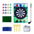 thumbnail image 1 of de golf para niños, juguete al aire libre interior, juego de carnaval con bolas pegajosas y alfombrilla de de golf para favores Objetivo, 1 of 9
