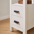 thumbnail image 6 of Side Table with Charging Station, Narrow End Table with USB Ports and Outlets and 2 Drawers,Small Wood Bedside Table for LivingRoom,Bedroom, 6 of 7