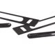 thumbnail image 4 of Cubierta de manija de puerta exterior shaofei para R35 2006-2018 fibra de carbono real, 4 of 5