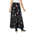 thumbnail image 3 of Woman Within Women's Plus Size Petite Pull-On Elastic Waist Soft Maxi Skirt, 3 of 6