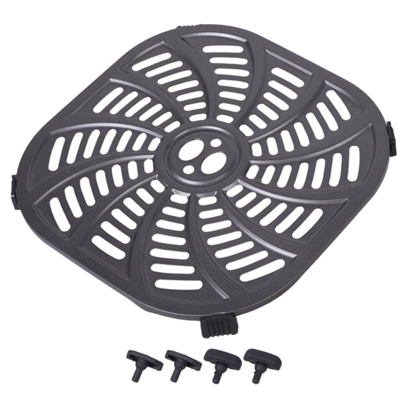 Air Fryers Pad Air Fryers Plate Square Air Fryers Tray Grilling Plate for 6QT