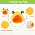 thumbnail image 4 of Creative Frog Shape Hamster Bed Large Space Mini Sleeping House - Fun and Comfortable Resting Spot, 4 of 8