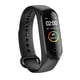 thumbnail image 1 of Pulsera inteligente M4 resistente al agua, pulsera deportiva con control del ritmo cardíaco, pulsera de fitness para correr, color negro, 1 of 2