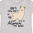 thumbnail image 4 of Inktastic Gigi's You Say Alpaca My Bags Boys or Girls Toddler T-Shirt, 4 of 5