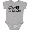 thumbnail image 3 of Inktastic Bestie Frenchie Boys or Girls Baby Bodysuit, 3 of 5