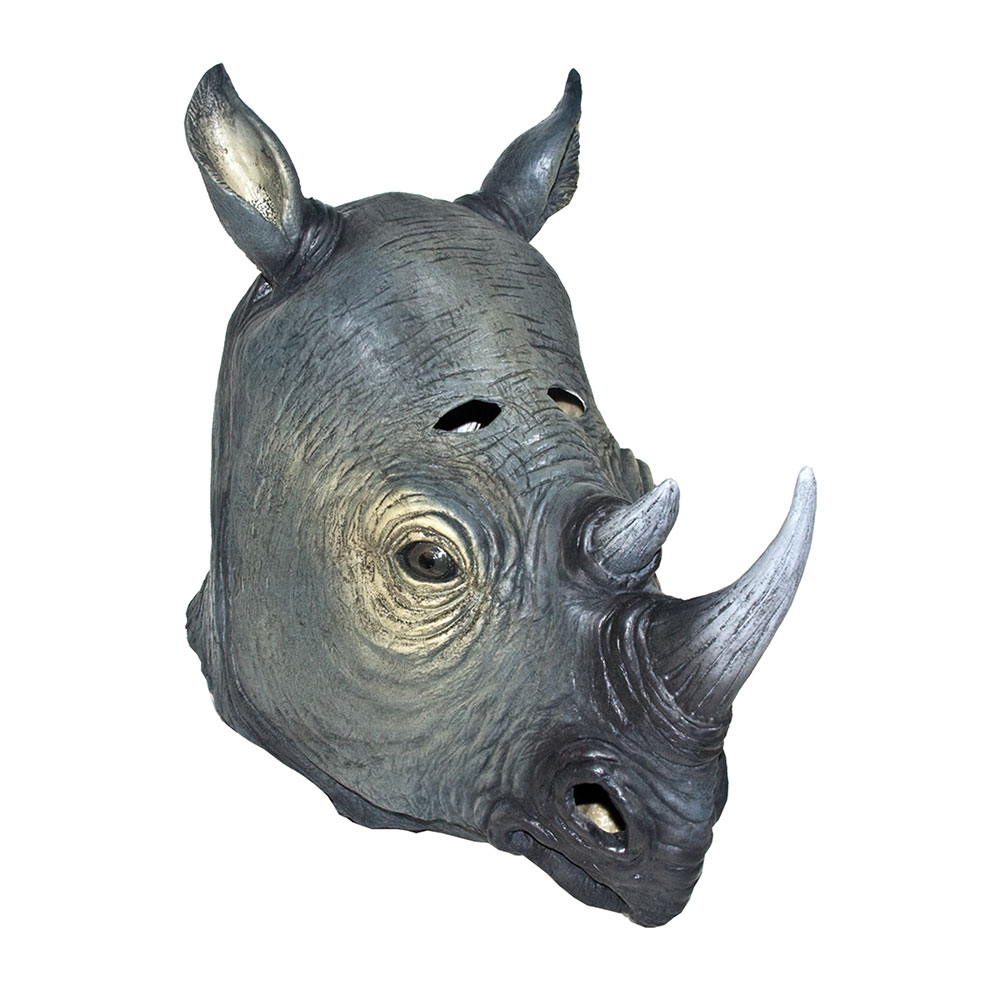 Носорог все выступления. Маска Туриченко носорог. Носорог маска 2. Маска носорога на голову. Голова носорога.