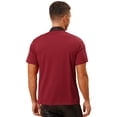 thumbnail image 4 of Doomiva Unisex Chef Coat Pressional Hotel Kitchen Chef Jacket Men Women Restaurant Canteen Working Uniform 04-Red XXL, 4 of 7