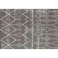 thumbnail image 6 of Mason Brooks Ryder KN10C Inky Charcoal Moroccan Tribal Gray Area Rug, 2'6" x 4', 6 of 8