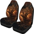 thumbnail image 6 of KUIFORTI Fashion Deer Car Seat Covers Full Set Breathable Automotive Seat Covers Anti Slip Seat Protectors Universal Fit for Most Automotive Cars SUV Trucks, 6 of 7