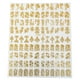 thumbnail image 2 of Calcomanía de manicura, 108 piezas/hoja de diseño 3D, decoración de uñas, pegatina de uñas, diseño de clase mundial, 2 of 6