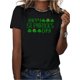 thumbnail image 2 of Camisetas con estampado para mujer, camisetas de manga corta de verano 2025, blusas casuales con cuello redondo para adolescentesWomen's St. Patrick's Day Clover T-Shirt - Casual Round Neck, Short, 2 of 7