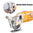 thumbnail image 2 of Electric Fabric Scissors Rotary Blade Fabric Tool Leather Fabric Electric Cutter Kit ,For Comfortable Grip, 2 of 5